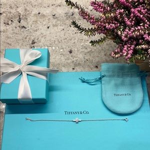 Tiffany & Co silver TT bracelet
